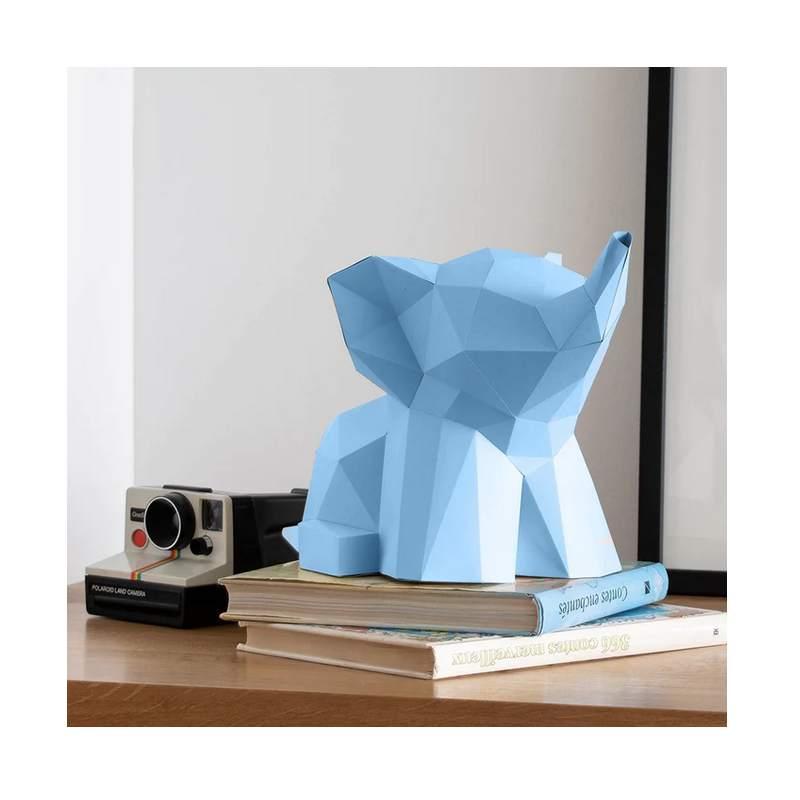 Baby Elephantl 3d papercraft DIY