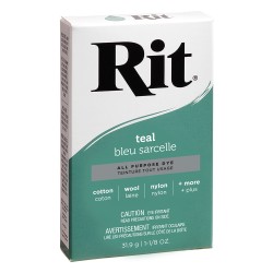 RIT All Purpose Powder Dye - Teal - 31.9g (11⁄ oz)